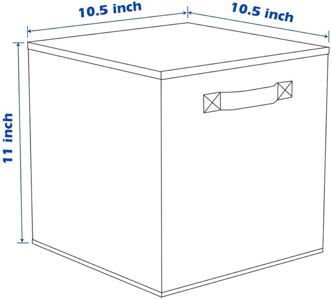 ShellKingdom Storage Bins, Foldable Fabric Storage Cubes And Cloth Storage - Image 8