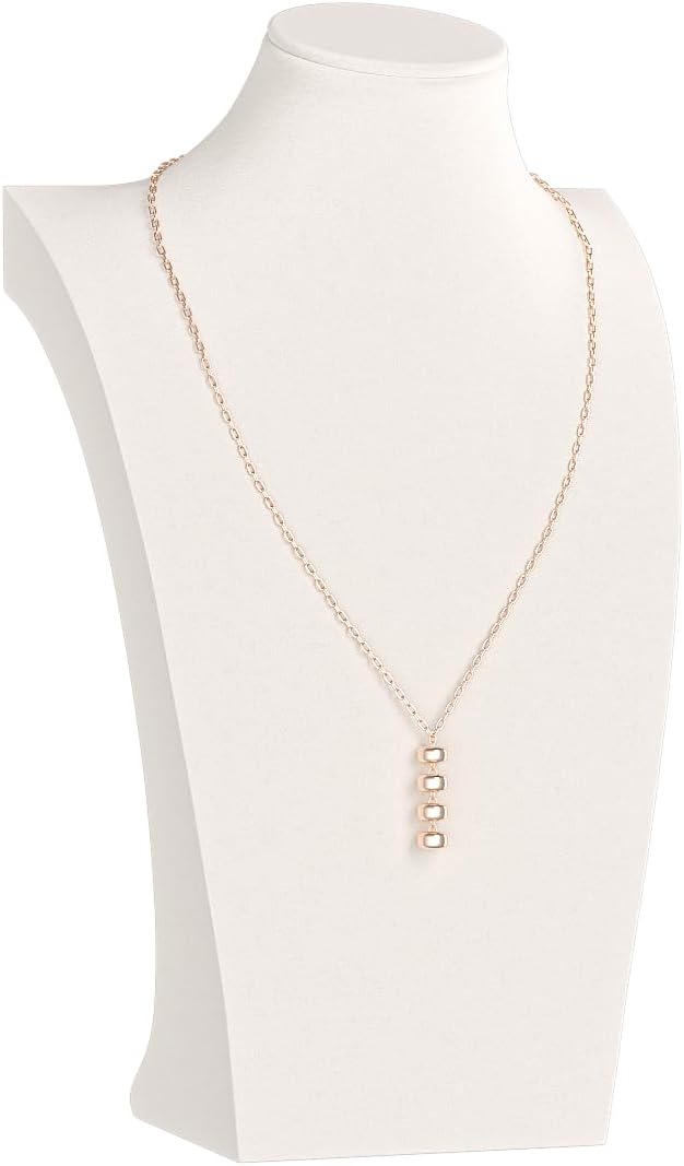 Necklace Bust Display Stand, Necklace Holder, Pendant Chain Necklace Organizer by KunGe