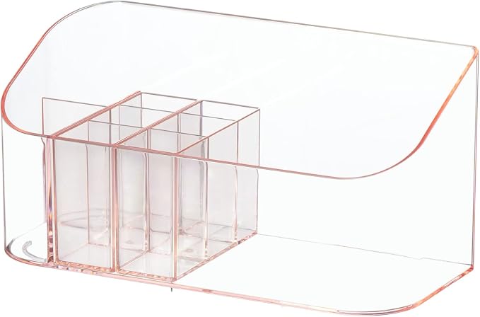 SUNFICON Makeup Holder Tray Organizer Cosmetic Display Case Tabletop Desktop - Image 7
