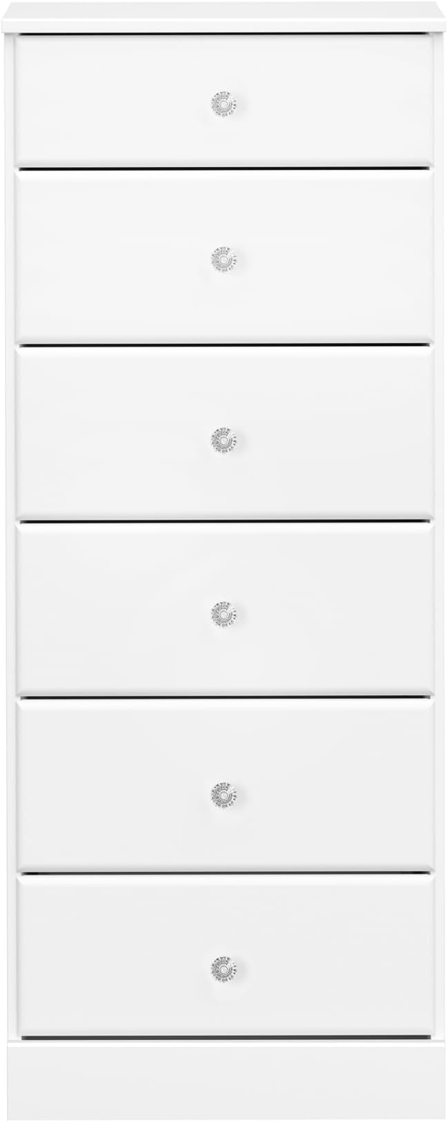 Prepac Astrid Simplistic 6-Drawer Tall Dresser - Image 9