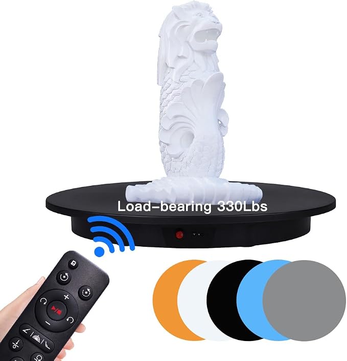 JAYEGT Motorized Rotating Display Stand, 350Lbs Load，360 Degree Electric - Image 2