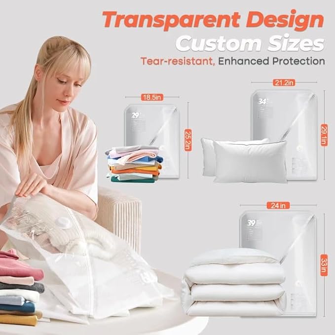 Vacbird Vacuum Seal Bags for Clothing - Image 5