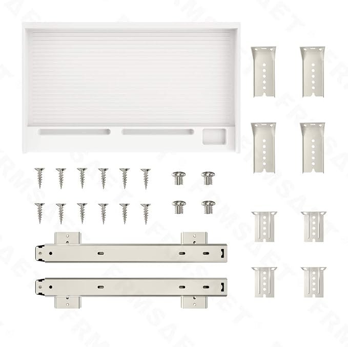 FRMSAET Office Furniture Accessories Keyboard Drawer Under Desk Multipurpose - Image 5