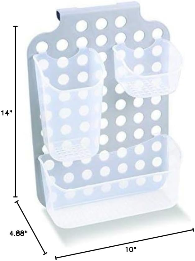 madesmart Adjustable Hanging Storage, Over-Door Organizer - Image 4