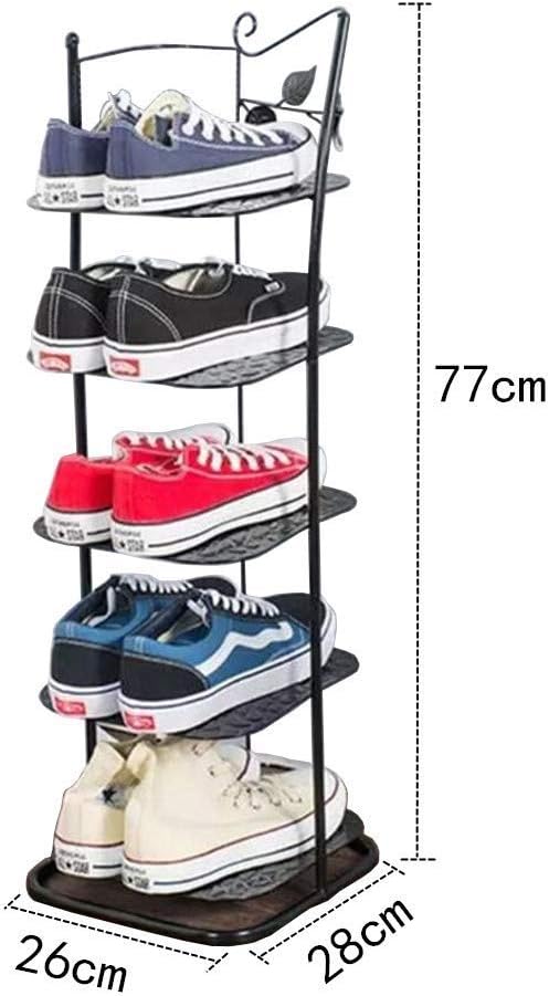 Shoe Rack, Standing Storage Bench Shoes Organizer Nonwoven Fabric Cover Small - Image 2