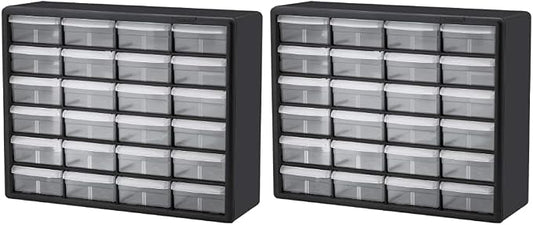 Akro-Mils 24 Drawer Hardware, Craft and Office Supply Storage Cabinet Bundle by Unknown