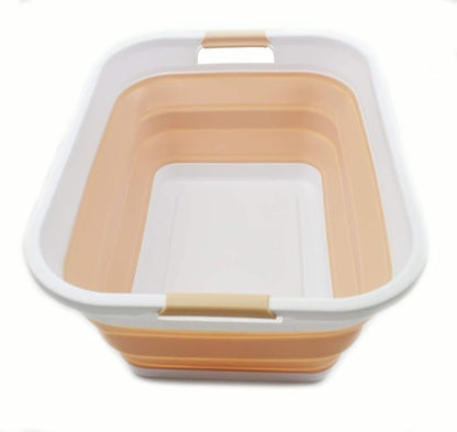 SAMMART 41L Collapsible Plastic Laundry Basket by SAMMART