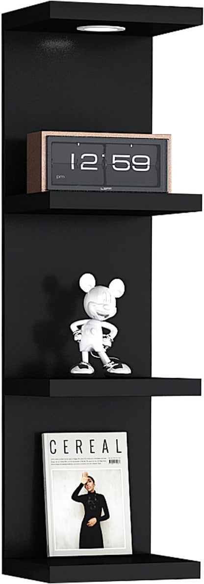 LitaEther Versatile 4 Tier Wall Shelf Unit, Display Floating Shelf by Shopnow