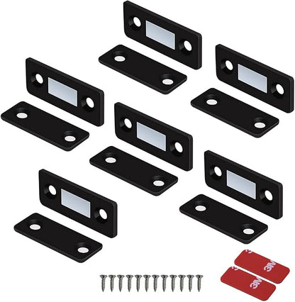 Mousike Magnetic Door Catch Ultra Thin Cabinet Magnets Stainless Steel Drawer by Mousike