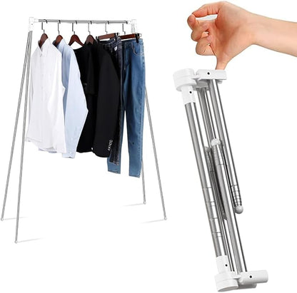 Portable Garment Rack, Folding Clothes Rack, Collapsible Clothing Rack by ANLEBUYUSOfficial