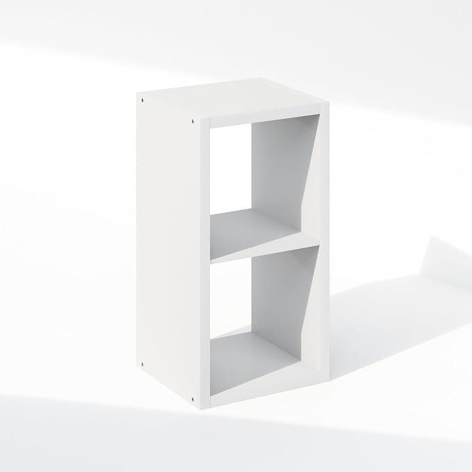 Furinno Cubic Closet Organizers and Storage, 2-Cube Closet Organizer, Open - Image 7