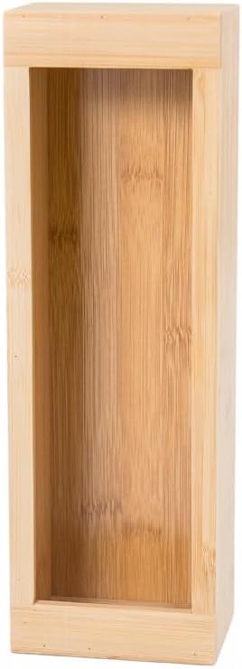 Lipper International Bamboo Storage Bag Organizer Holder and Dispenser - Image 4