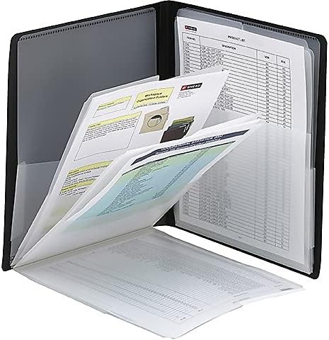 Smead Organizer, Organized Up 8-Pocket Letter Size Folder, Vertical Multi - Image 2