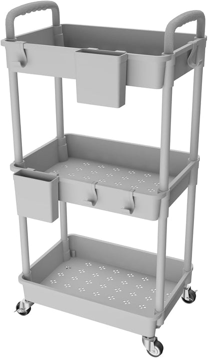 3 Tier Rolling Utility Cart by REBECAT