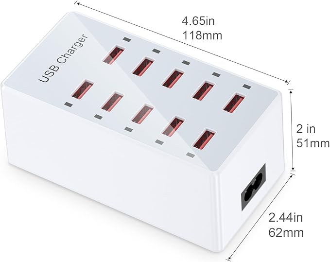 Cell Phone Wall Charger USB Charging Station - Image 3