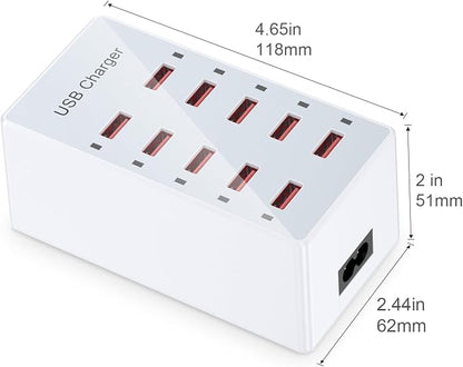USB Charger 10-Ports Charging Station - Image 3