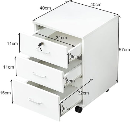 TUKAILAi Mobile File Cabinet - Image 3