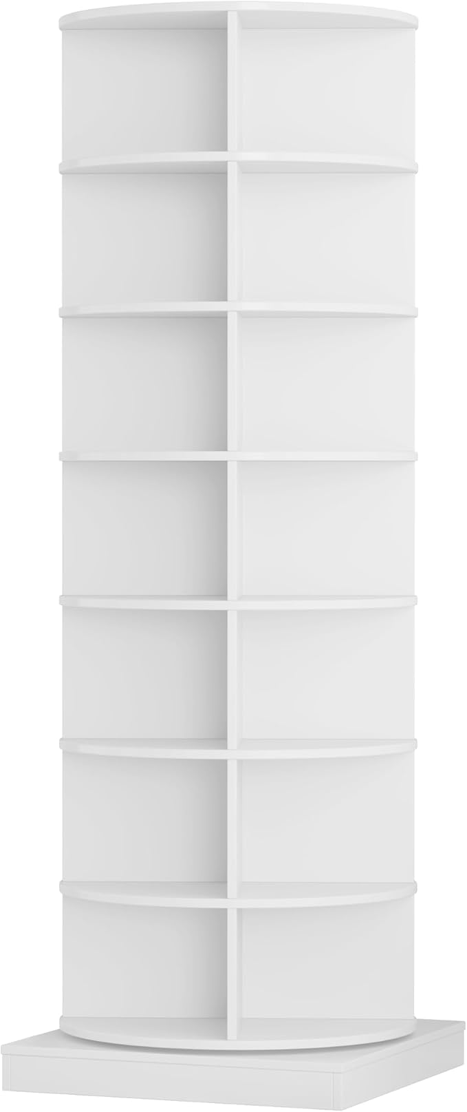 6 Tier / 7 Tier Rotating Shoe Rack Tower, Modern Free Standing 360° Revolving - Image 5