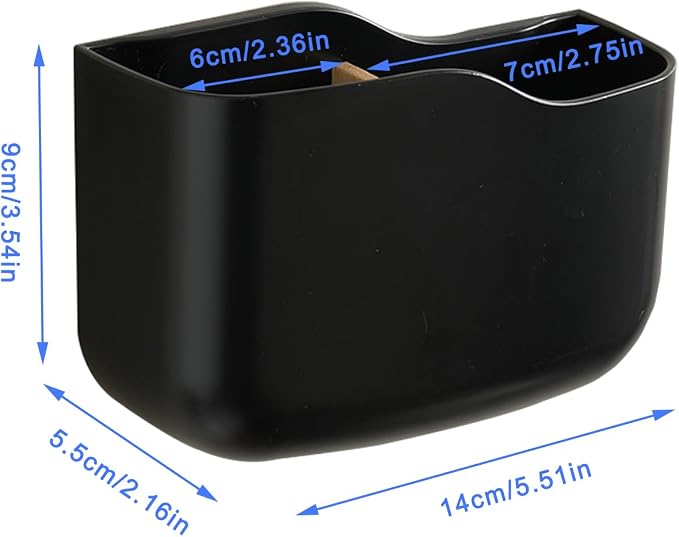 SUNFICON Adhesive Remote Control Holder Wall Mount Media Player Controller - Image 8