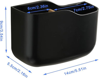 SUNFICON Wall Mount Remote Holder TV FAN Remote Control Holder Bedside Caddy - Image 2