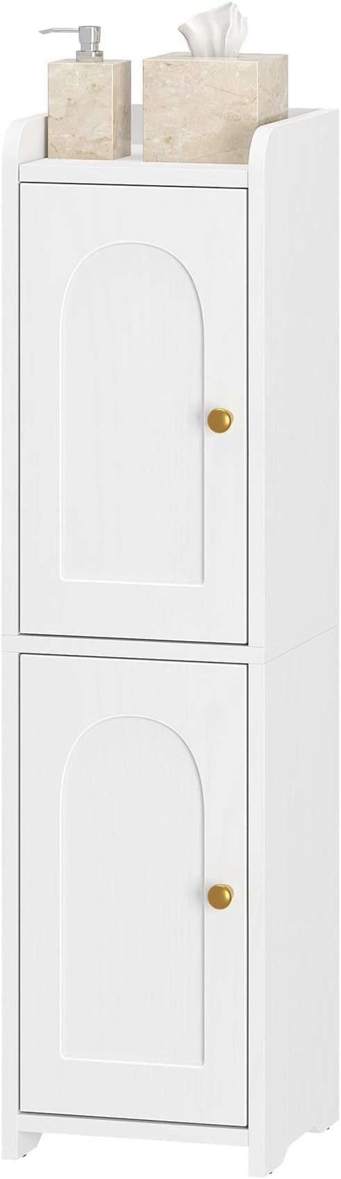 Hzuaneri Bathroom Storage Cabinet, Small Corner Floor Cabinet - Image 9