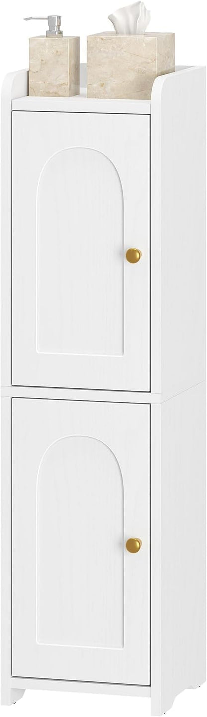 Hzuaneri Bathroom Storage Cabinet, Small Corner Floor Cabinet - Image 9