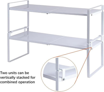 2-Pack Expandable Shelf Organizer - Image 4