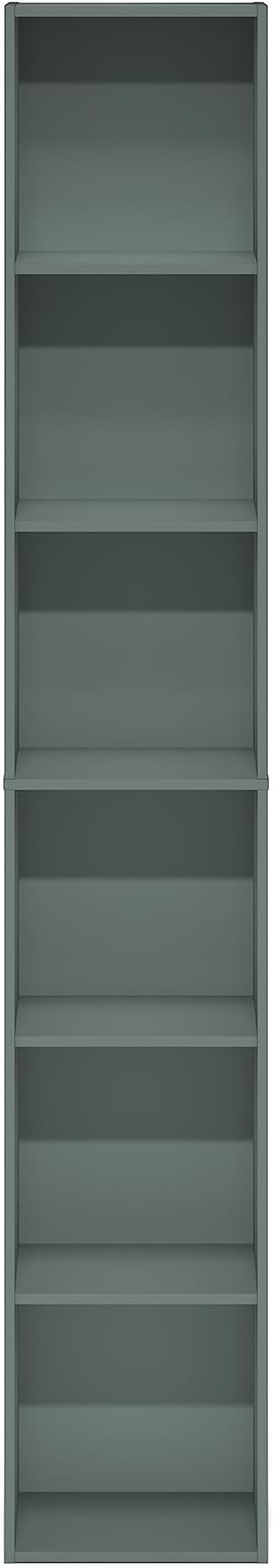 Furinno LUDER Book Shelf, 6-Tier Tall Modern Bookshelf, Bookcase - Image 8