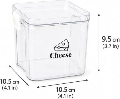 2 Pack Cheese Container for Refrigerator Airtight Creamer Container - Image 5