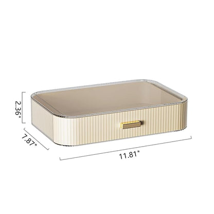 MIUOPUR Stackable Makeup Organizer Drawers, Bathroom Vanity Organizers and - Image 7