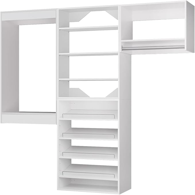 ROOMTEC Modular Closet System, Wooden Tower - Image 7