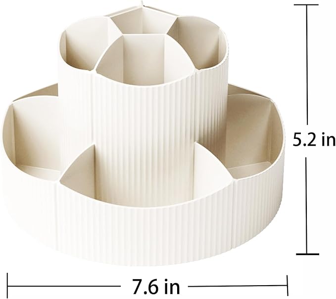 Rotating Desk Organizer, 360° Rotating Pencil Pen Holder - Image 6