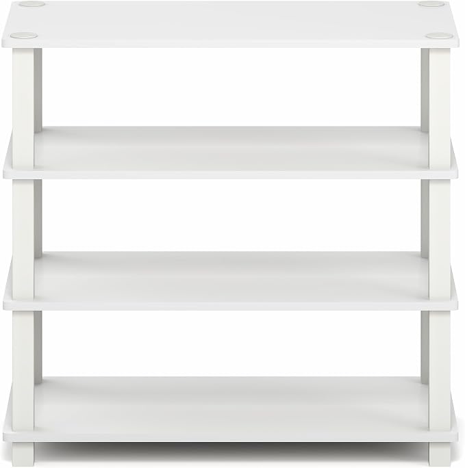 Furinno Turn-S-Tube Shoe Rack, 4-Tier Shoe Organizer, Shoe Storage, 11.6 x 23.6 - Image 6