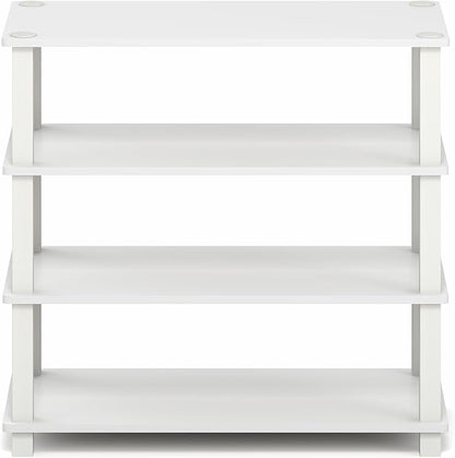 Furinno Turn-S-Tube Shoe Rack, 4-Tier Shoe Organizer, Shoe Storage, 11.6 x 23.6 - Image 6