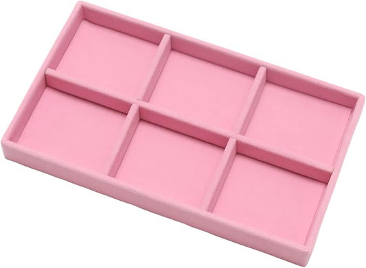 Velvet Jewelry Trays for Drawers, Earring Necklace Bracelet Holder Organizer by Unknown