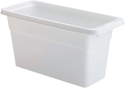 Rubbermaid Ice Cube Bin, Holds 4 Trays, Compact Design, Durable Plastic by Unknown