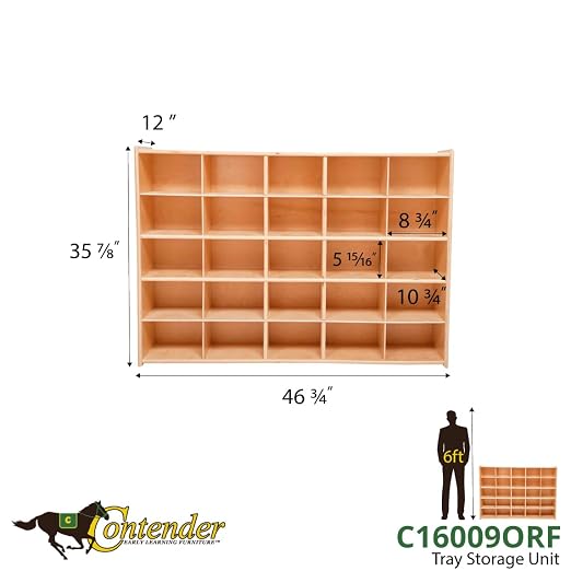 Contender 25 Cubby Storage Cabinet - Image 3