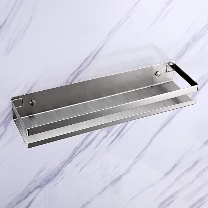 OwnMy Bathroom Shower Shelf Stainless Steel Bath Kitchen Basket Shower Caddy - Image 4