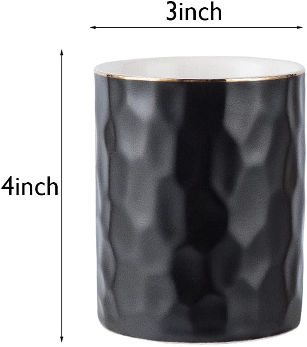 HANKOR Ceramic Pen Holder Cup Pencil Holder - Image 5