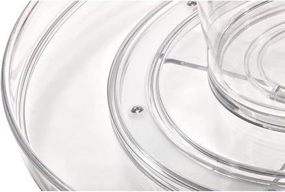 iDesign The Sarah Tanno Collection 11" Lazy Susan Spinning Cosmetic Organizer - Image 4