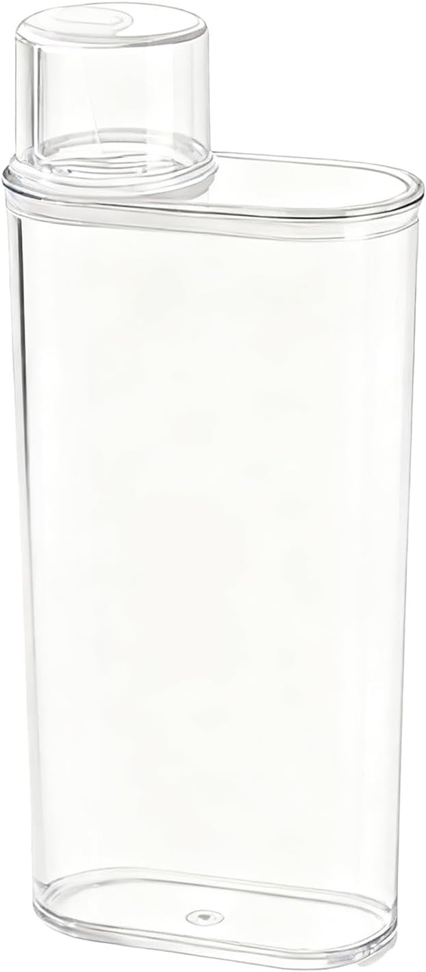 Clear Laundry Detergent Dispenser Container, Double Sealed Storage Tank by Unknown