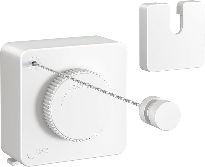 JOOM Retractable Clothesline Heavy Duty Clothes Drying Laundry Line Wall by JOOM
