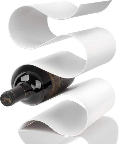 Wine Rack Countertop, Freestanding Creativity Modern Small Wine Holder by 16YearsofProfessionalMetalFabrication