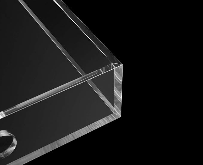 Clear Sturdy Acrylic Serving Tray - Image 5
