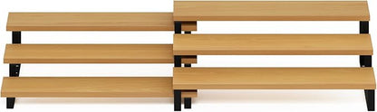 Furinno RAVEL Kitchen Countertop Organizer Set of 2, 3-Tier Nesting Metal Frame - Image 6