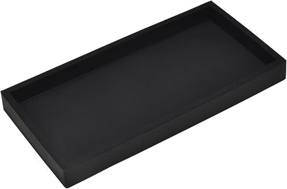 DNC 7.9" Small Silicone Bathroom Counter Tray, Vanity Tray, Kitchen Sink Soap by LetsLiveBetter