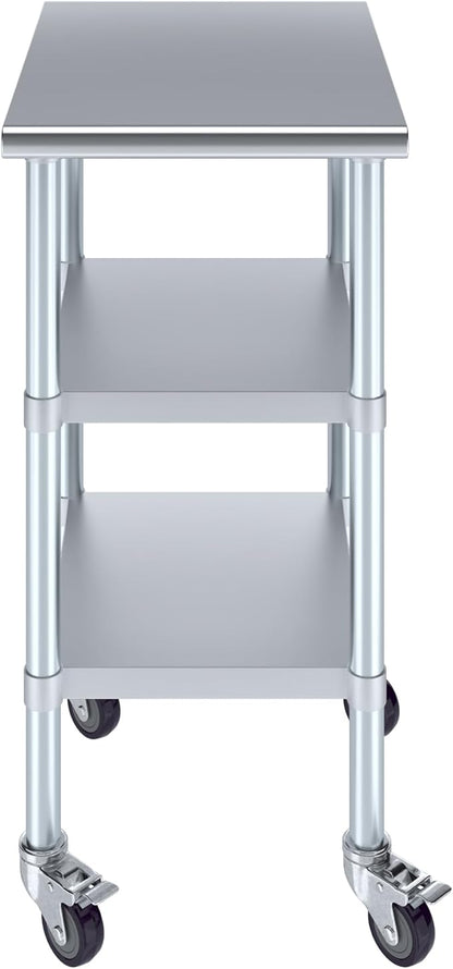 AmGood Stainless Steel Work Table - Image 2