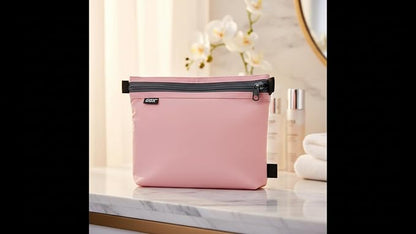 GOX Travel Toiletry Bag Carry On Zipper Pouch Cosmetic Kit Makeup Digital Bag - Image 4
