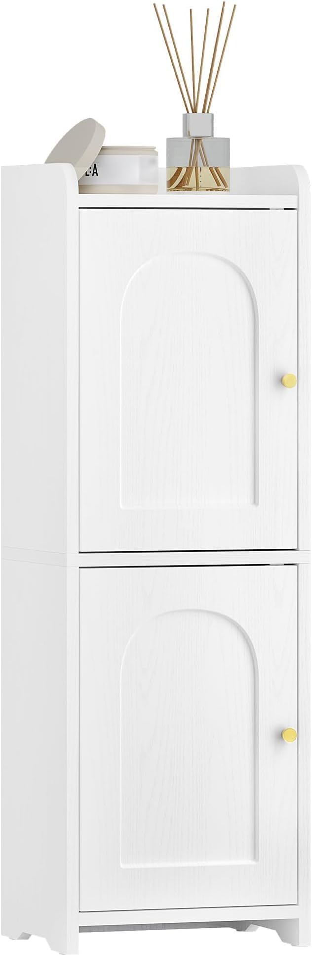 Hzuaneri Bathroom Storage Cabinet, Small Corner Floor Cabinet - Image 9
