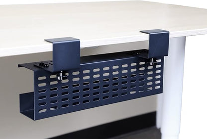 AEONS Under Desk Cable Management Tray Black Horizontal 16-inch Under Desk by AEONS